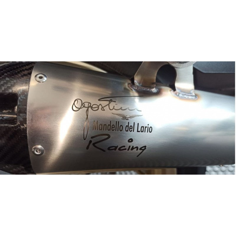 Agostini V100 Stelvio Ti-Carbon Muffler
