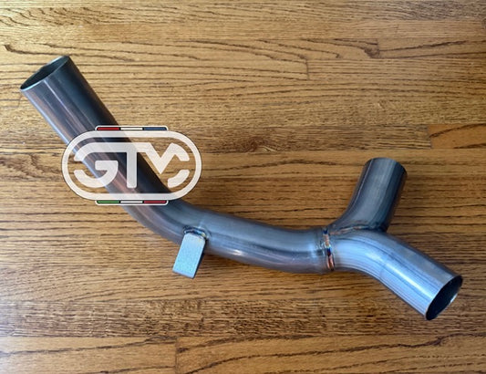 GT MotoCycles Stelvio NTX SS Y-pipe