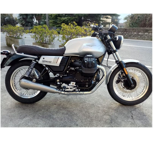 Agostini V7 III Short Titanium Mufflers