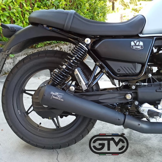 Agostini V7-850 E5 Short Mufflers