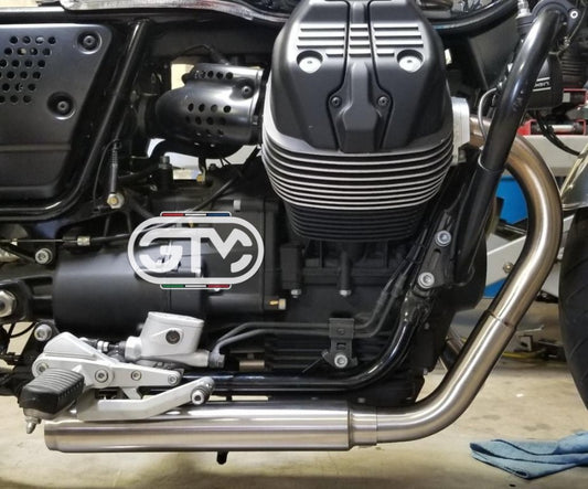 GTM V7 III - 850 Muffled Drags Full SS Exhaust System