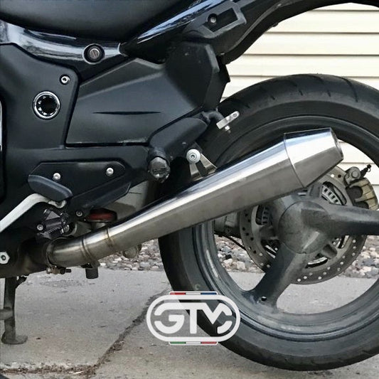 GTM Reverse Cone SS Muffler - BNS12