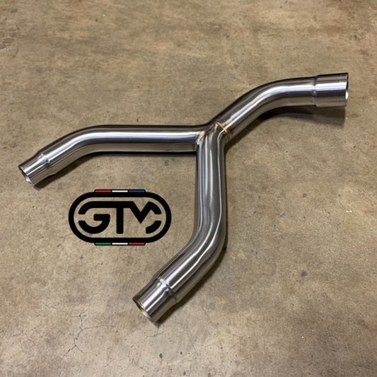 GTM V85TT Y-Pipe