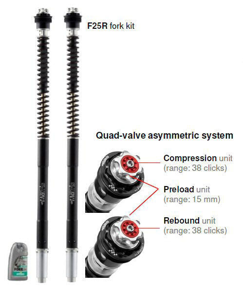 Matris V7 Sport F25R Quad Valve Cartridge Kit