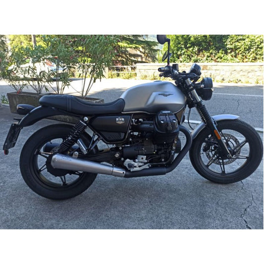 Agostini V7-850 E5 Short Ti Mufflers