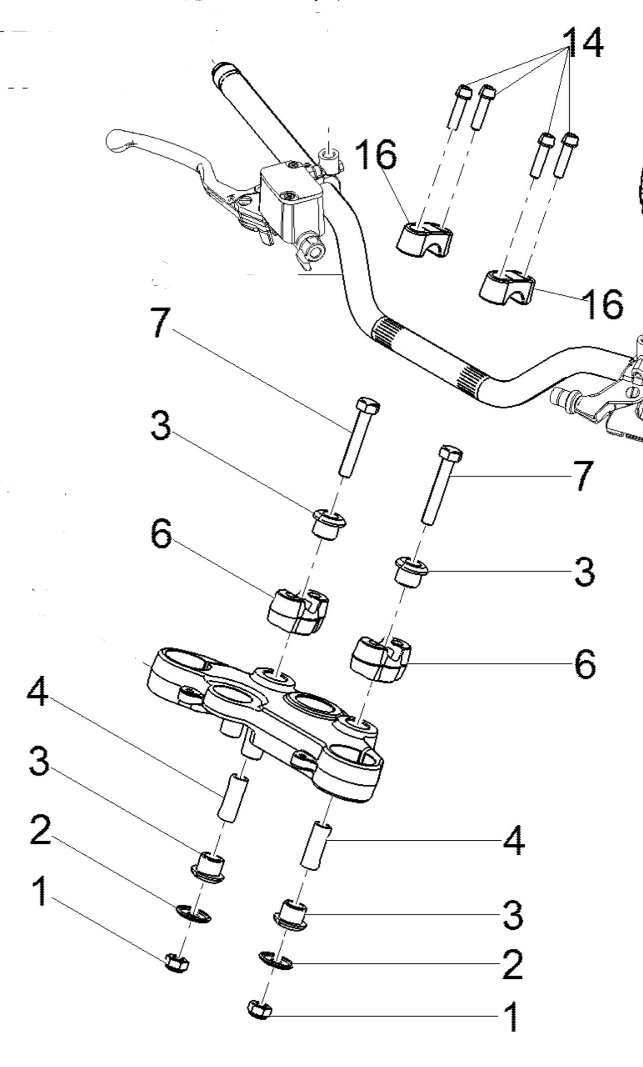 OEM V7 Bar Clamp Kit