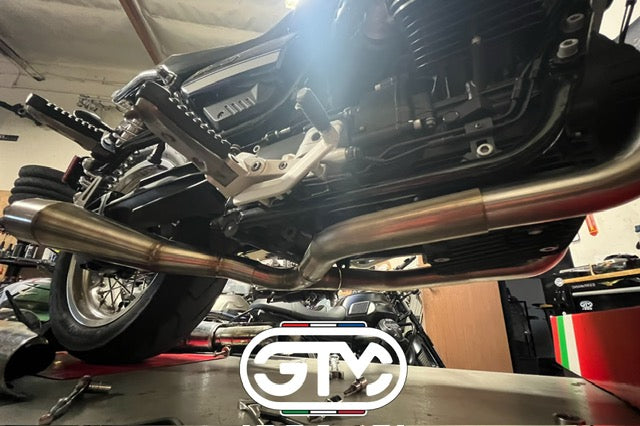 GT MotoCycles V7 III - 850 2-1 Full SS Exhaust System