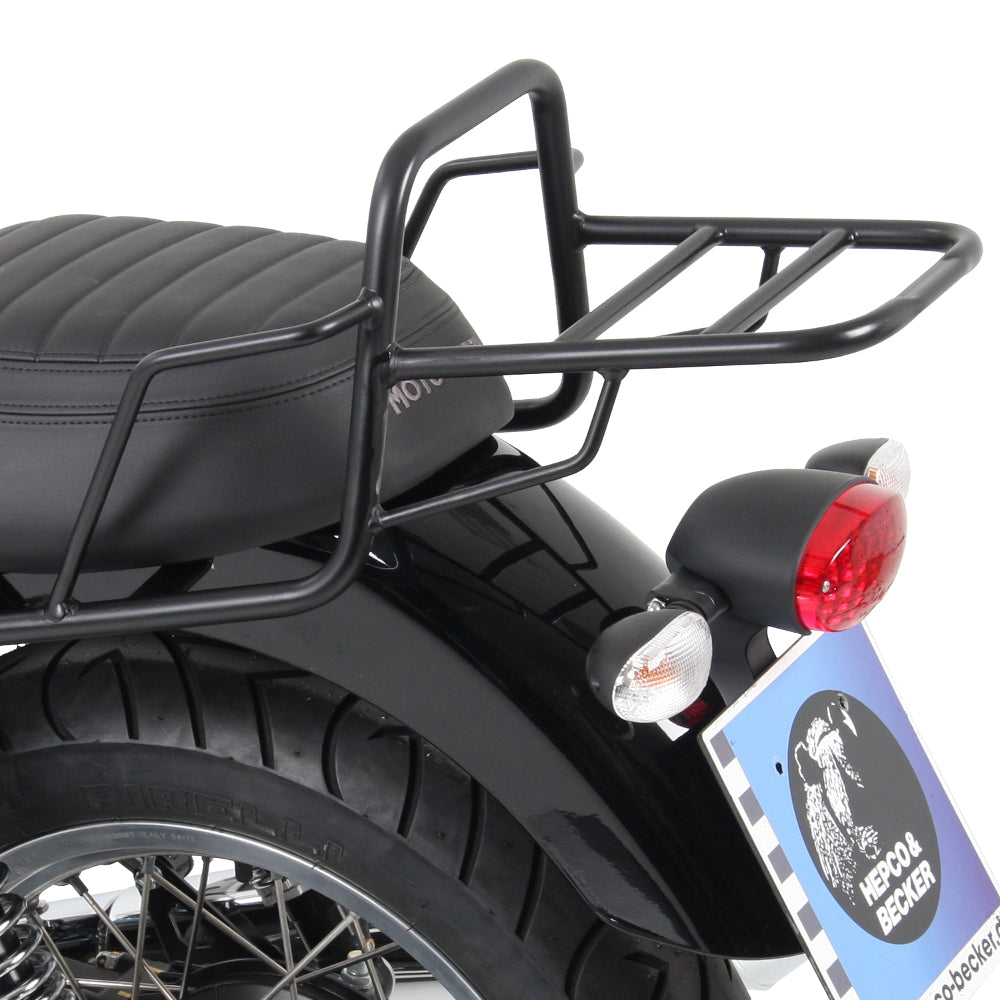 HB REAR RACK BLACK V7 I II III GTMotoCycles