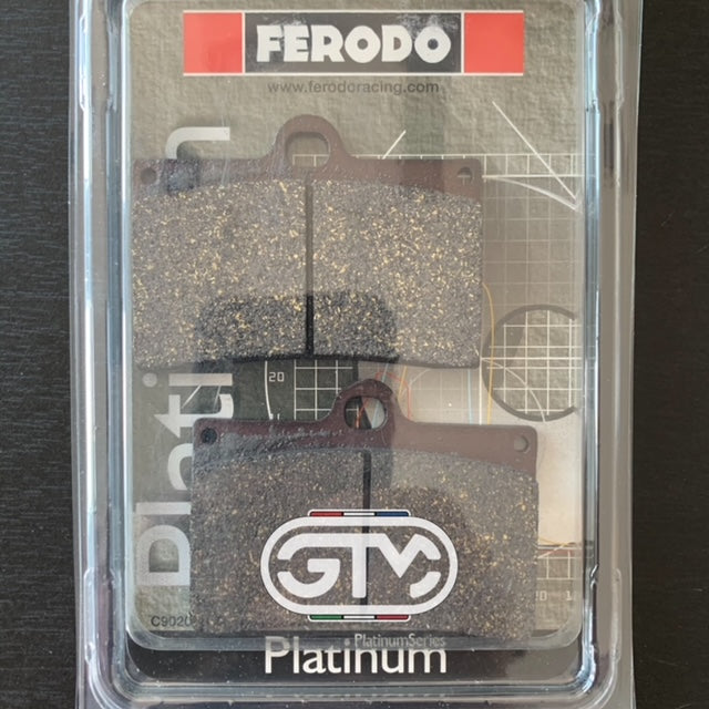 Ferodo Platinum Organic Single-Pin Front Brake Pads