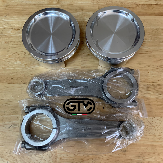 GTM 1200 Pistons - Carrillo Rods