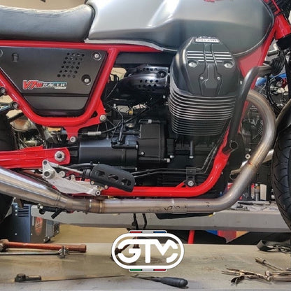 GT MotoCycles V7 III-IV 2-2 Full SS Header System